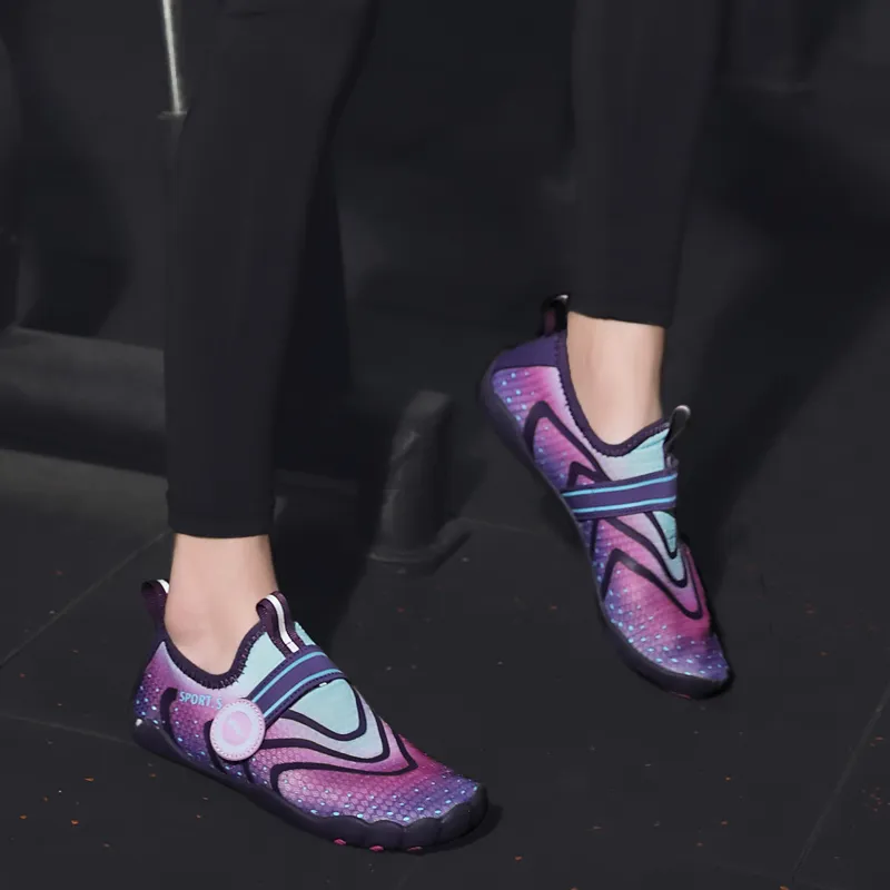 GESENLANG Slip Resistant Breathable Abrasion Resistant Low Top Casual Shoes Women's-9