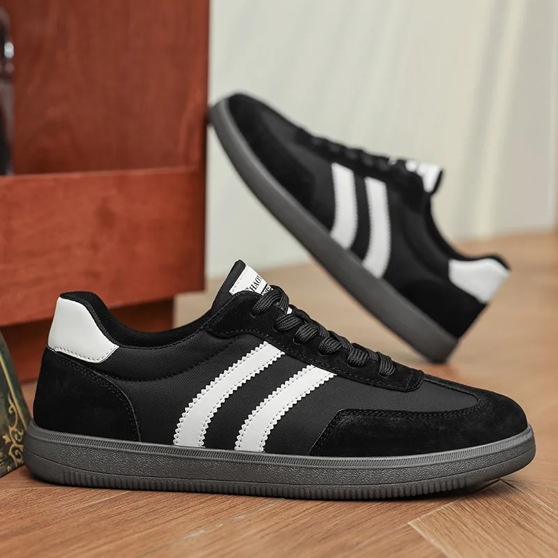 GESENLANG Slip Resistant And Breathable Low Top Skateboard Shoes Men's-9