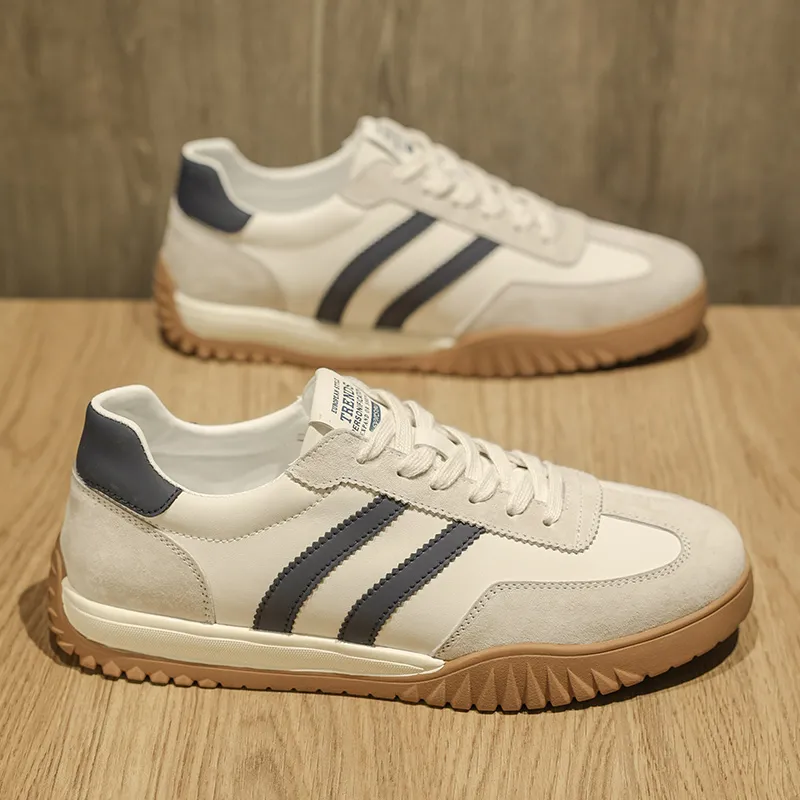 GESENLANG Support Shock Absorption Low Top Skateboard Shoes Men's-3