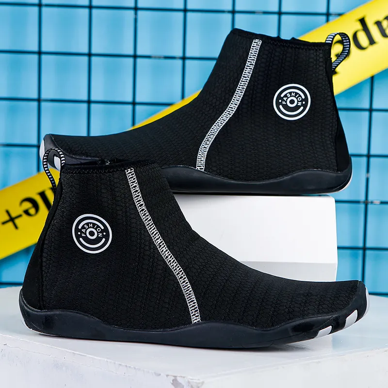 GESENLANG Breathable, Quick Dry, Abrasion Resistant High Top Outdoor Shoes Unisex-1