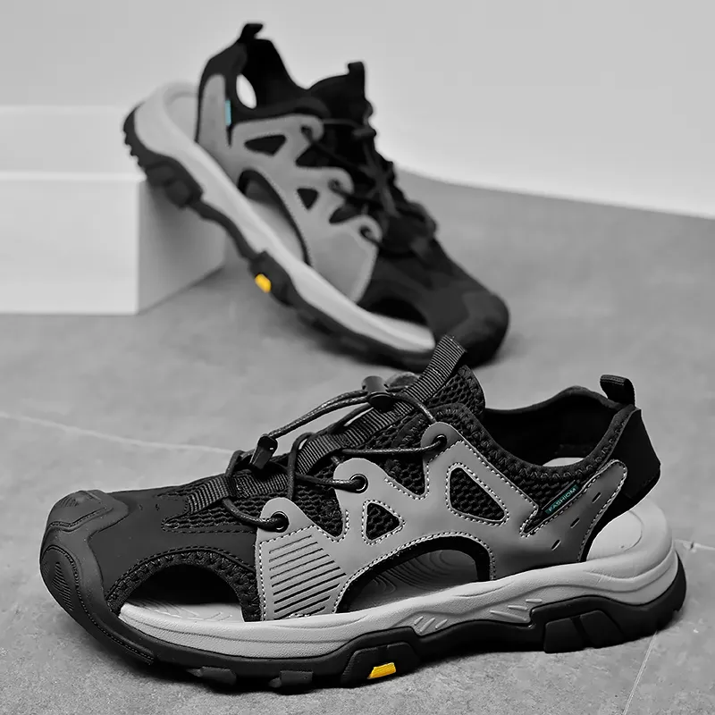 GESENLANG Slip Resistant Breathable Abrasion Resistant River Trekking Shoes Men's-8