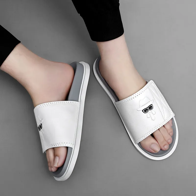 GESENLANG Slip Resistant Cushioning Slide Slippers Men's-8