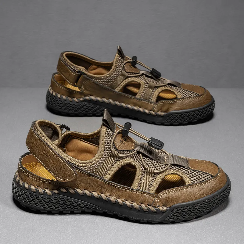 GESENLANG Anti Slip Wear Resistant River Trekking Shoes Men's-14