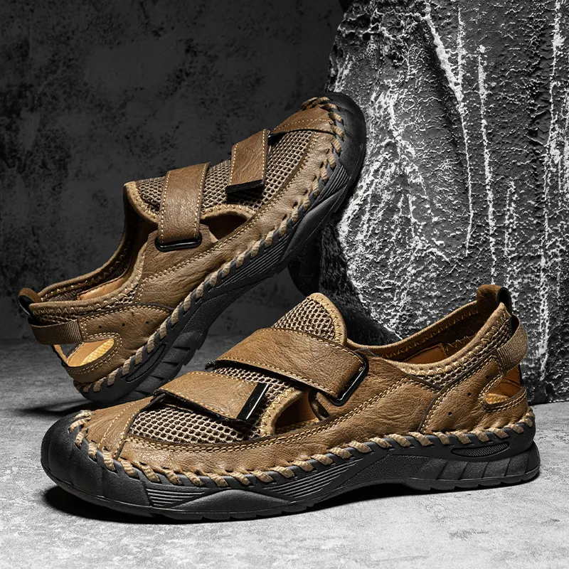 GESENLANG Anti Slip Wear Resistant River Trekking Shoes Men's-9