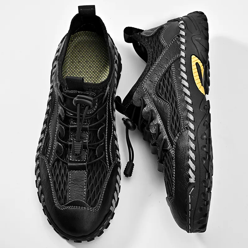 GESENLANG Cushioning, Slip Resistant, And Abrasion Resistant Low Top Casual Shoes Men's-3