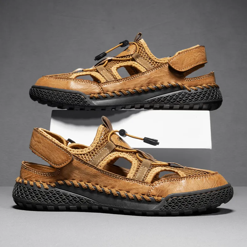 GESENLANG Anti Slip Wear Resistant River Trekking Shoes Men's-3