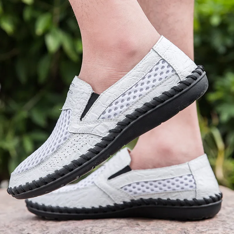 GESENLANG Slip Resistant And Breathable Low Top Casual Shoes Men's-9