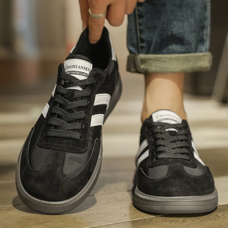GESENLANG Slip Resistant And Breathable Low Top Skateboard Shoes Men's-8