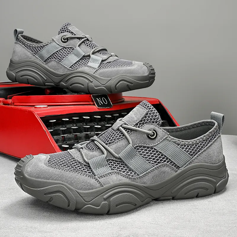 GESENLANG Anti Slip Wear Resistant River Trekking Shoes Men's-4