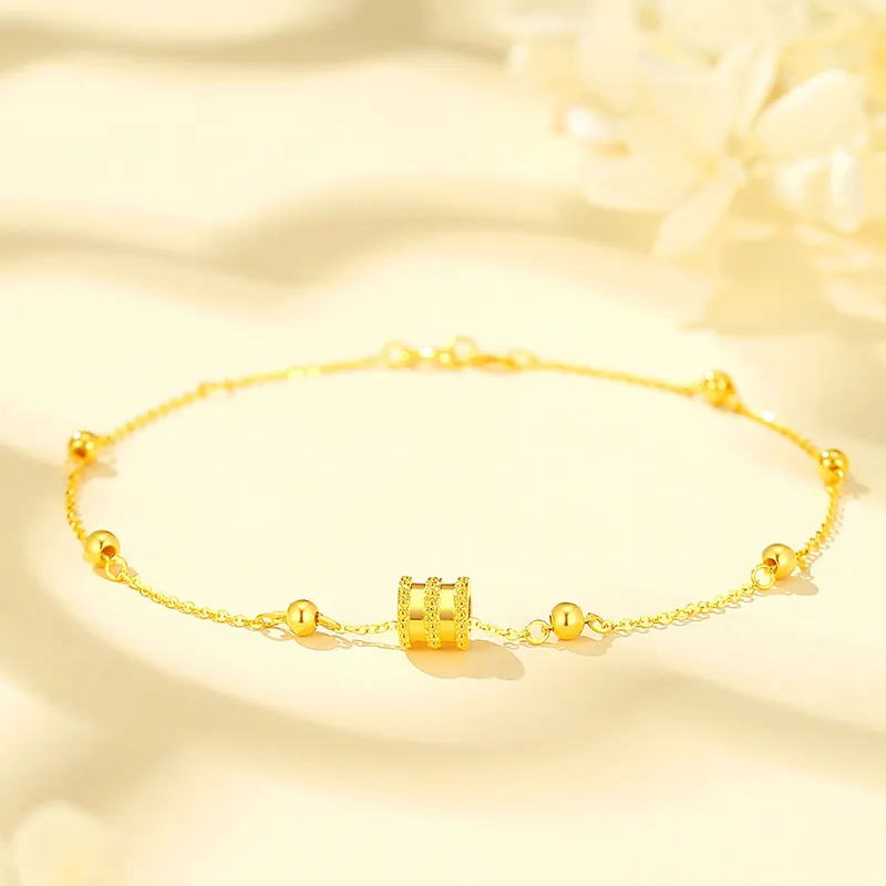Lao Feng Xiang Gold Bracelet Women's-1