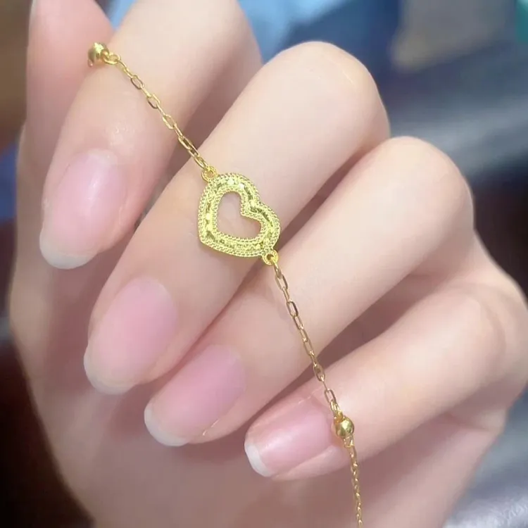 Lao Feng Xiang Gold Bracelet Women's-1