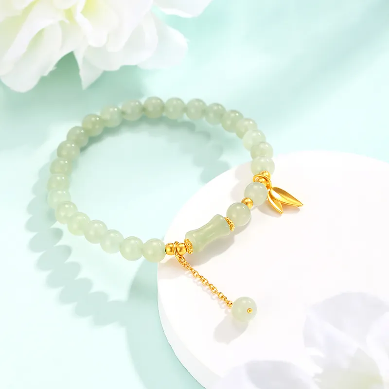 Lao Feng Xiang Gold Bracelet Women's-2