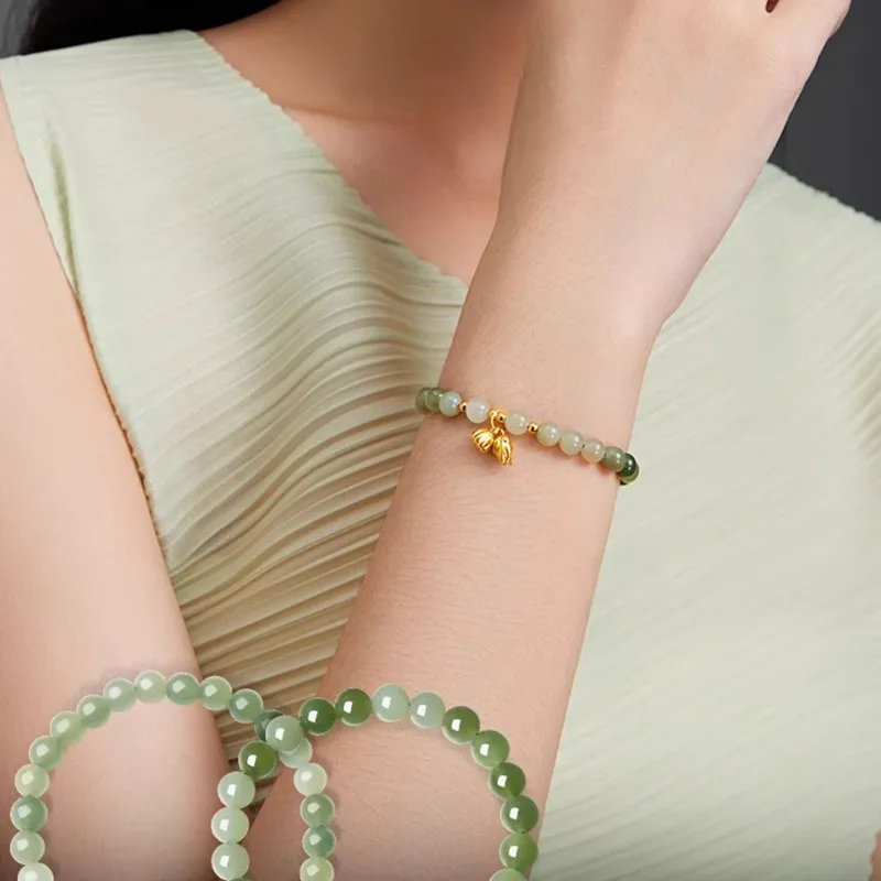 Lao Feng Xiang Gold Bracelet Women's-1