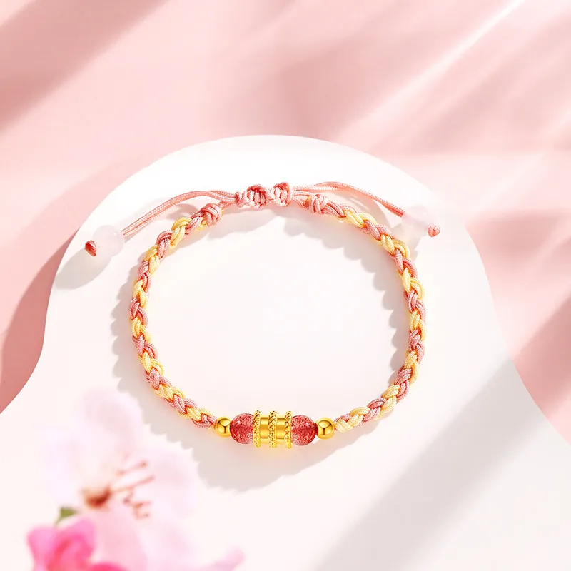 Lao Feng Xiang Gold Bracelet Women's-1