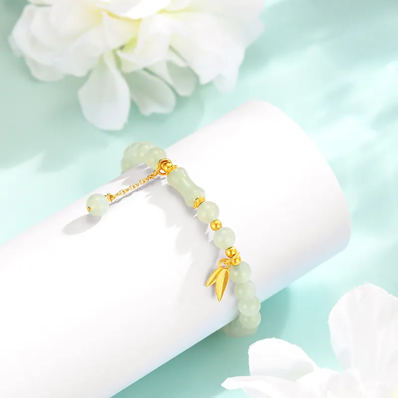 Lao Feng Xiang Gold Bracelet Women's-3