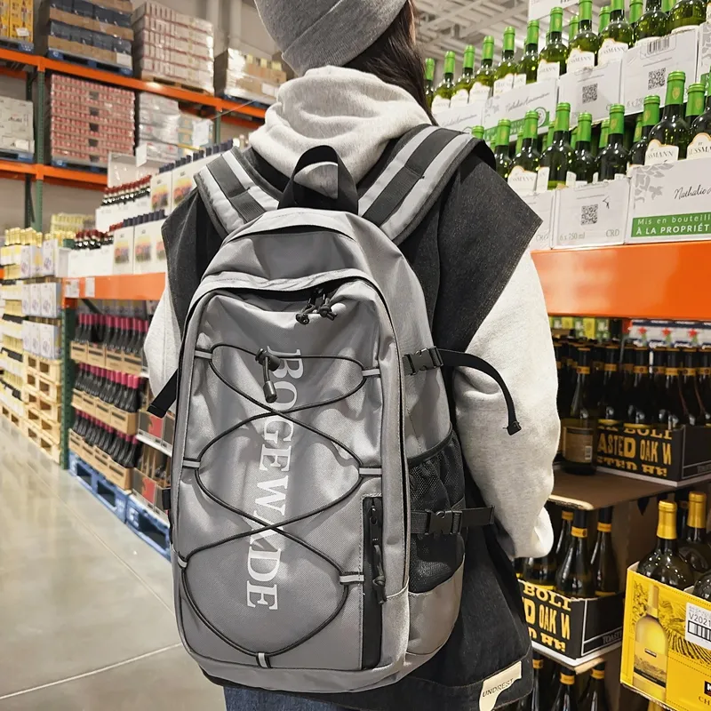 Ssweisiker Oxford Polyester Mesh Backpack Unisex-7