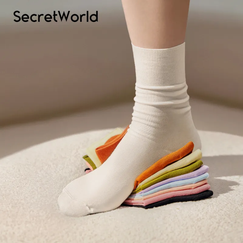 SecretWorld Women's Mid-Calf Socks-1