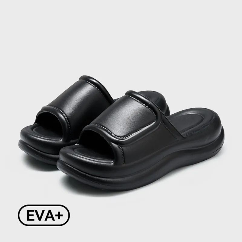 Womi Spring Summer Height Increasing Slippers With Platform, Soft And Bouncy Feeling, Slip Resistant Women's Slippers-4