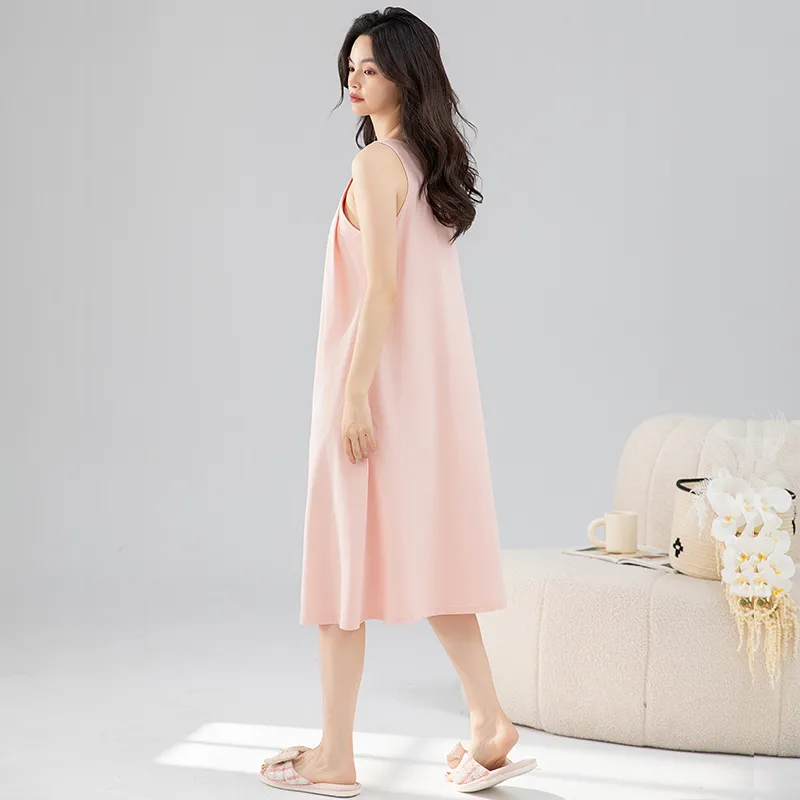 White Ran Women's Nightgowns-11