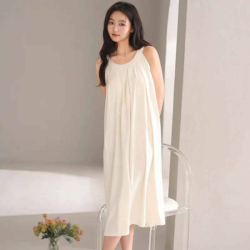 White Ran Women's Nightgowns-24