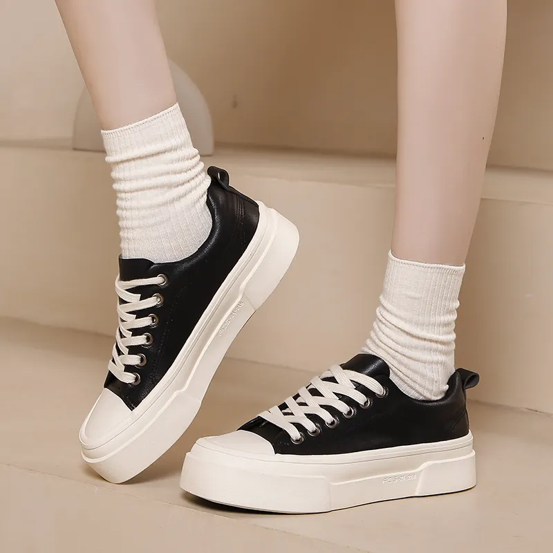 FCS Anti-Slip Wear-Resistant Low-Top Skateboard Shoes Women's-9