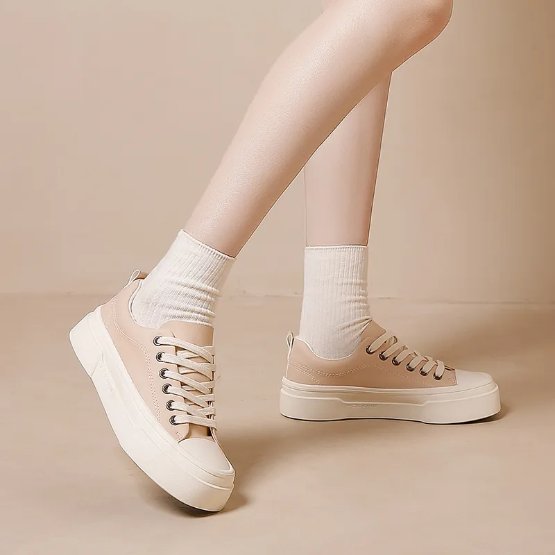 FCS Anti-Slip Wear-Resistant Low-Top Skateboard Shoes Women's-16