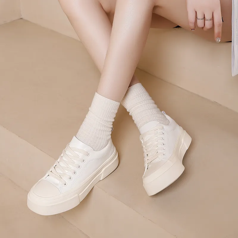 FCS Anti-Slip Wear-Resistant Low-Top Skateboard Shoes Women's-3