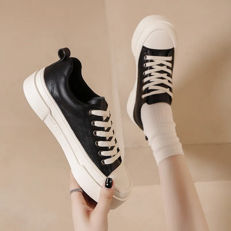 FCS Anti-Slip Wear-Resistant Low-Top Skateboard Shoes Women's-7