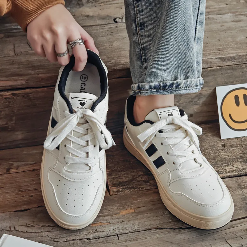 FCS Anti-Slip Wear-Resistant Lightweight Breathable Low-Top Skateboard Shoes Men's-7