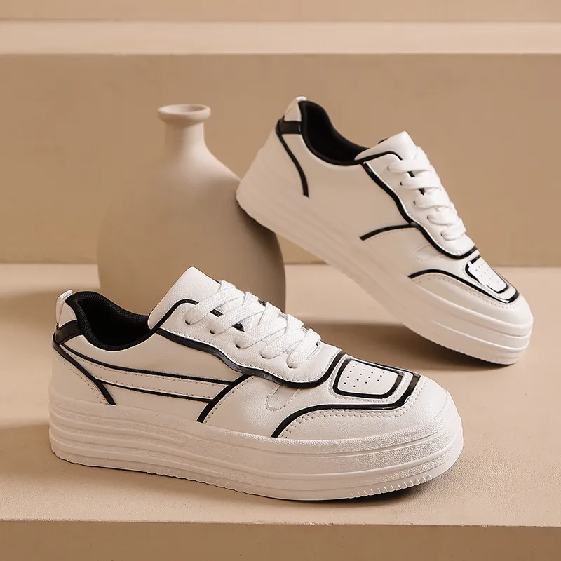 FCS Breathable Anti-Slip And Wear-Resistant Low-Top Skateboard Shoes Women's-7