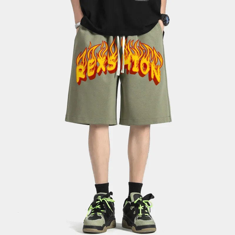 REXSHION Casual Shorts Unisex-18