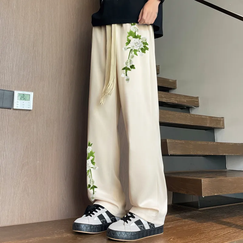 REXSHION Casual Pants Unisex-12
