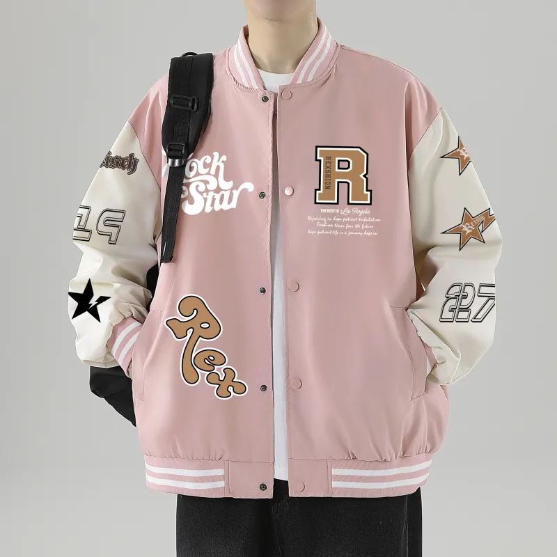 REXSHION Baseball Jacket Unisex-8