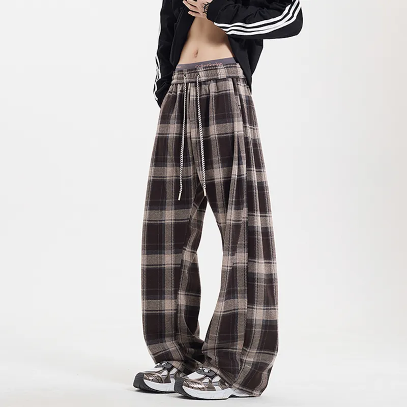 REXSHION Casual Pants Unisex Black-9
