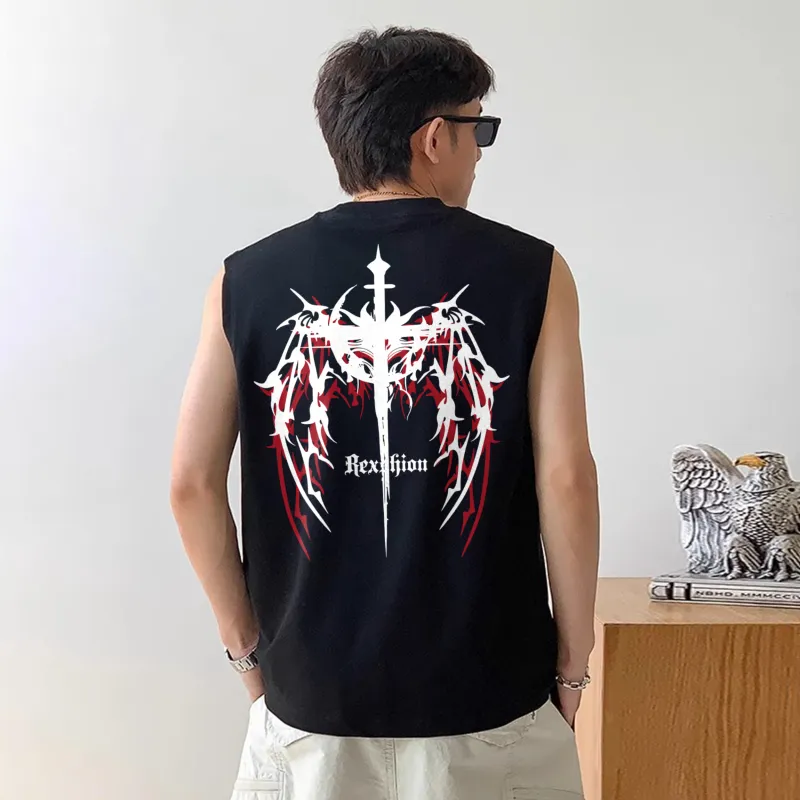 REXSHION Tank Tops Unisex-6