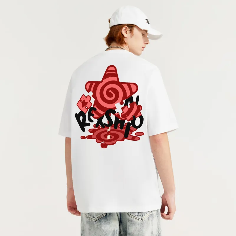REXSHION Short Sleeved T Shirts Unisex-8