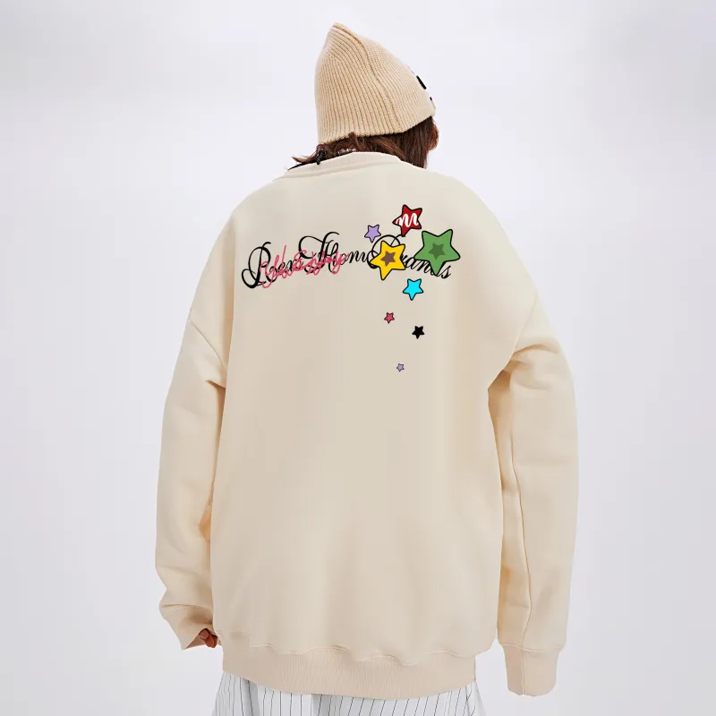 REXSHION Sweatshirt Unisex White-8