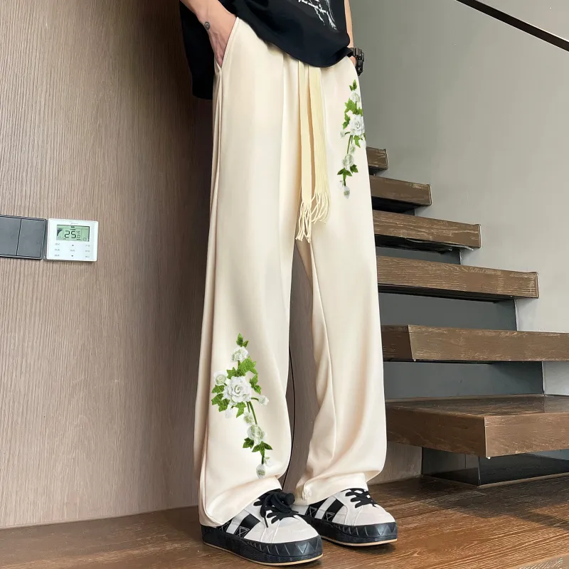 REXSHION Casual Pants Unisex-13
