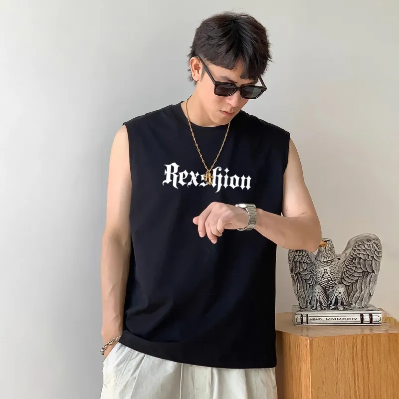 REXSHION Tank Tops Unisex-4