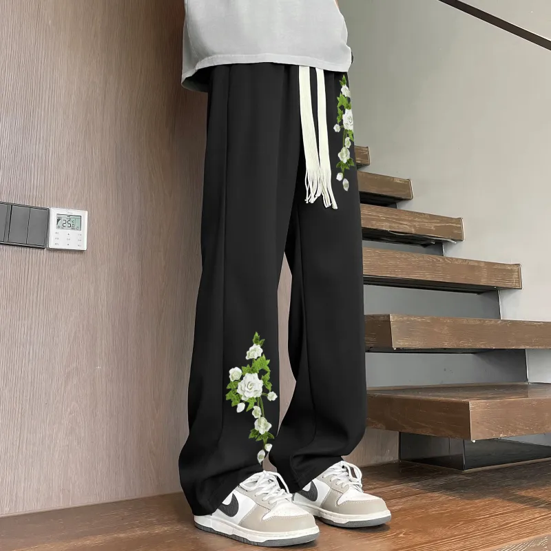 REXSHION Casual Pants Unisex-4