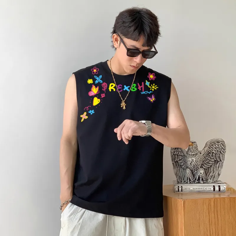 REXSHION Tank Tops Unisex-5