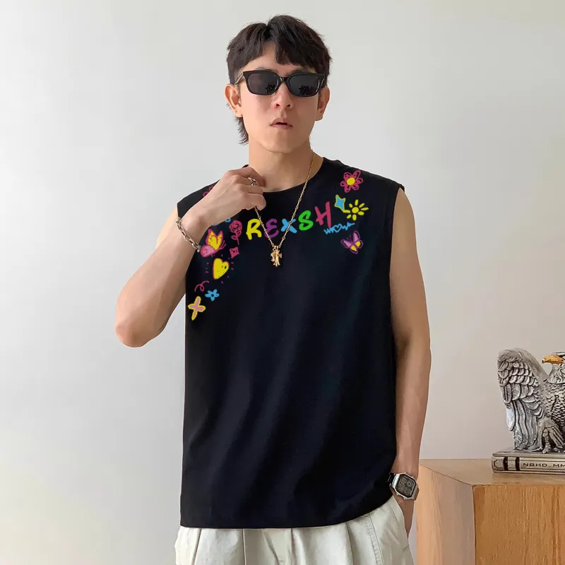 REXSHION Tank Tops Unisex-4