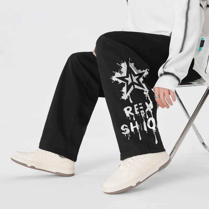 REXSHION Casual Pants Unisex-2