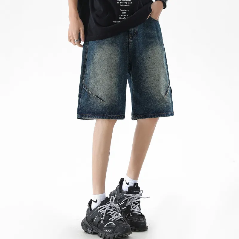 REXSHION Denim Shorts Unisex-10