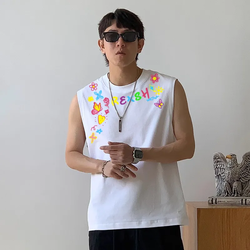 REXSHION Tank Tops Unisex-8