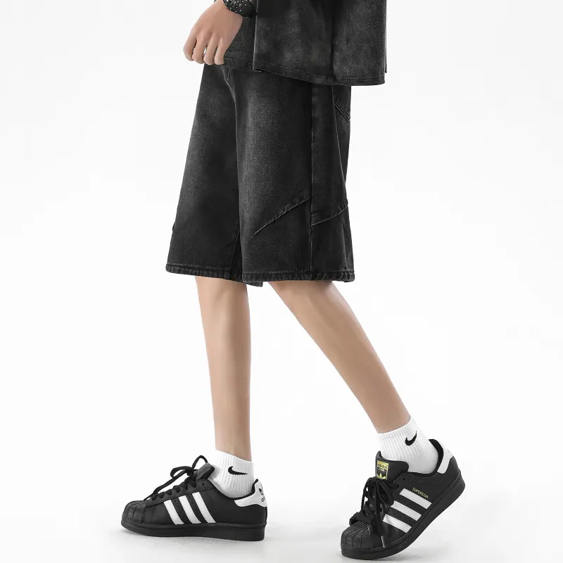 REXSHION Denim Shorts Unisex-4