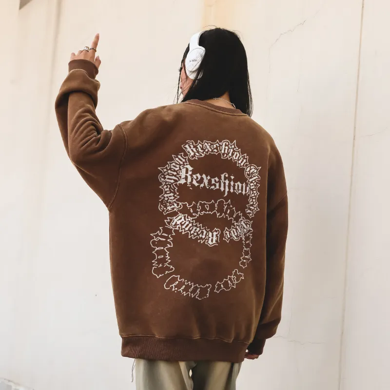 REXSHION Sweatshirts Unisex-3