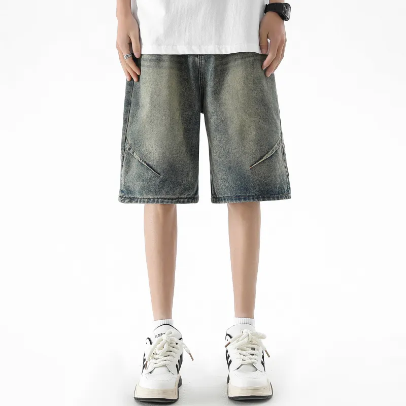REXSHION Denim Shorts Unisex-19