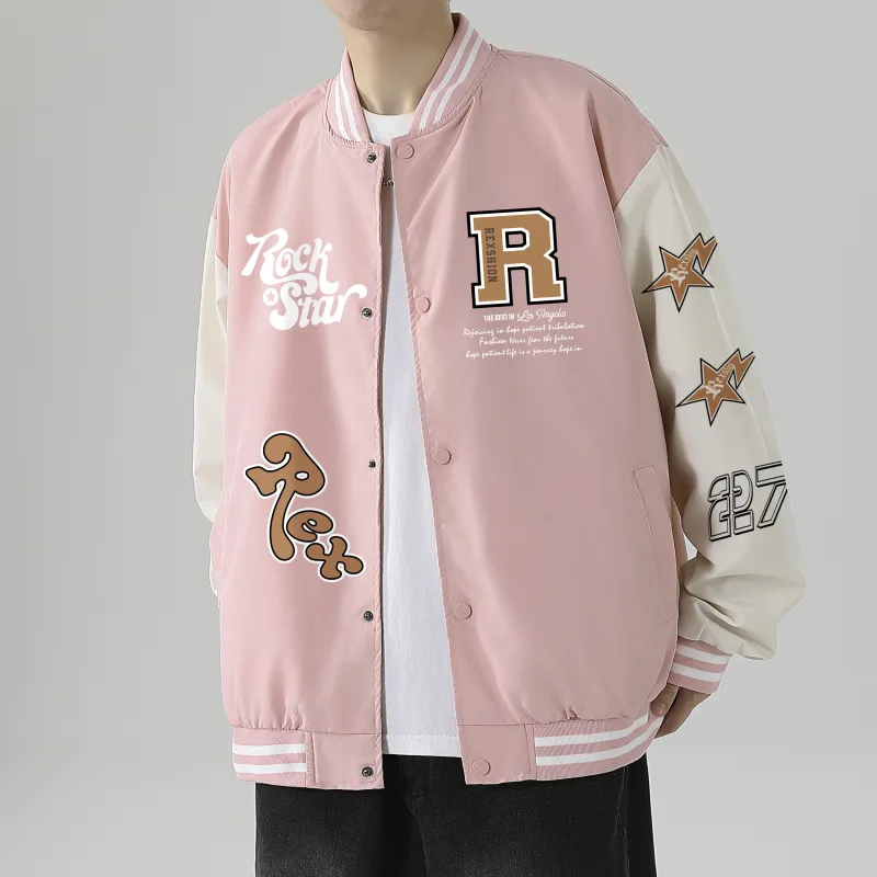 REXSHION Baseball Jacket Unisex-7