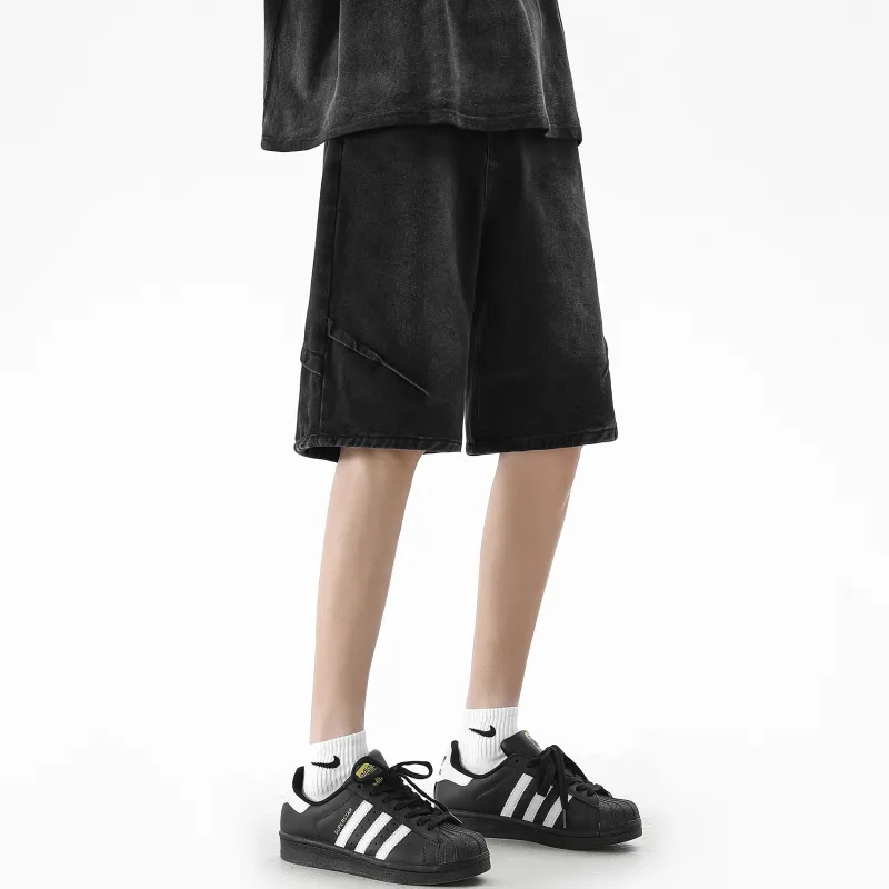 REXSHION Denim Shorts Unisex-5